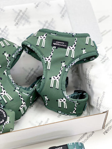 Pawsome Paws Boutique Dog Harness - Gregory the Giraffe